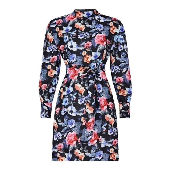 Rebecca Minkoff Floral Trudy Dress Size Small - Picture 9 of 10